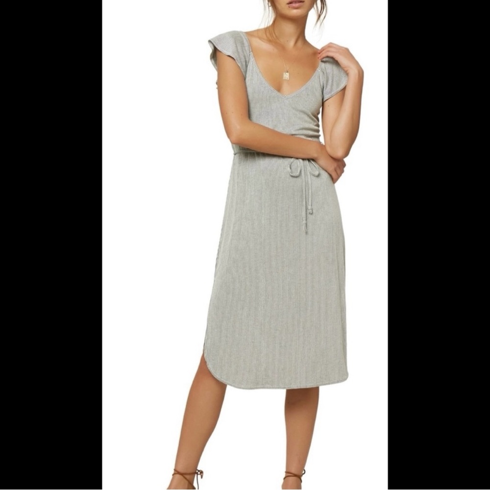 O’Neill Gray Diviea Dress Large